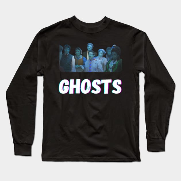 Ghosts Long Sleeve T-Shirt by GMAT